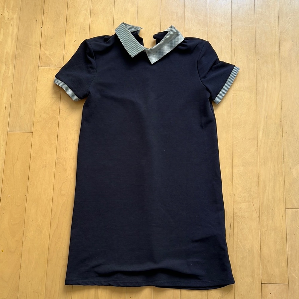 Zara Dress with Collar - Size Small, Good Condition